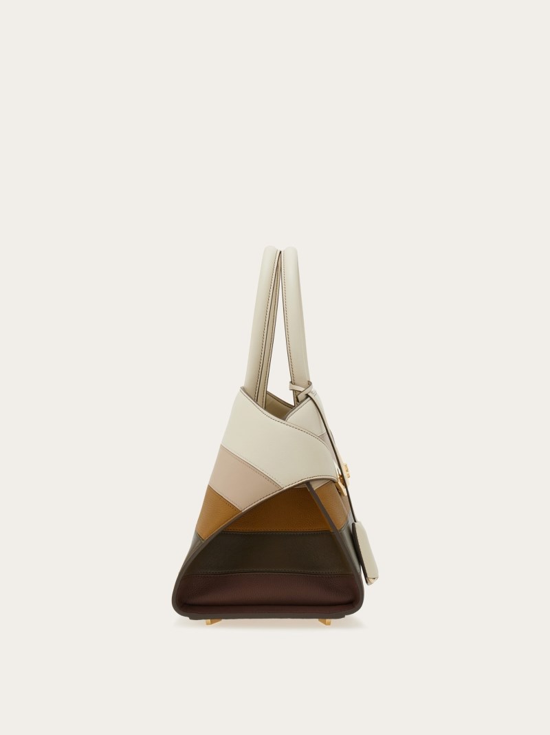 Ferragamo | Women's Hug Multicolor Handbag - Multicolor