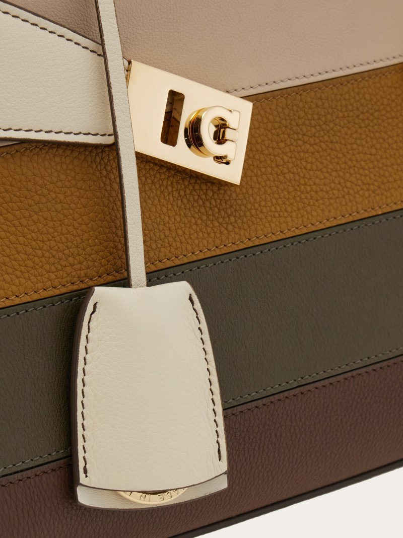 Ferragamo | Women's Hug Multicolor Handbag - Multicolor