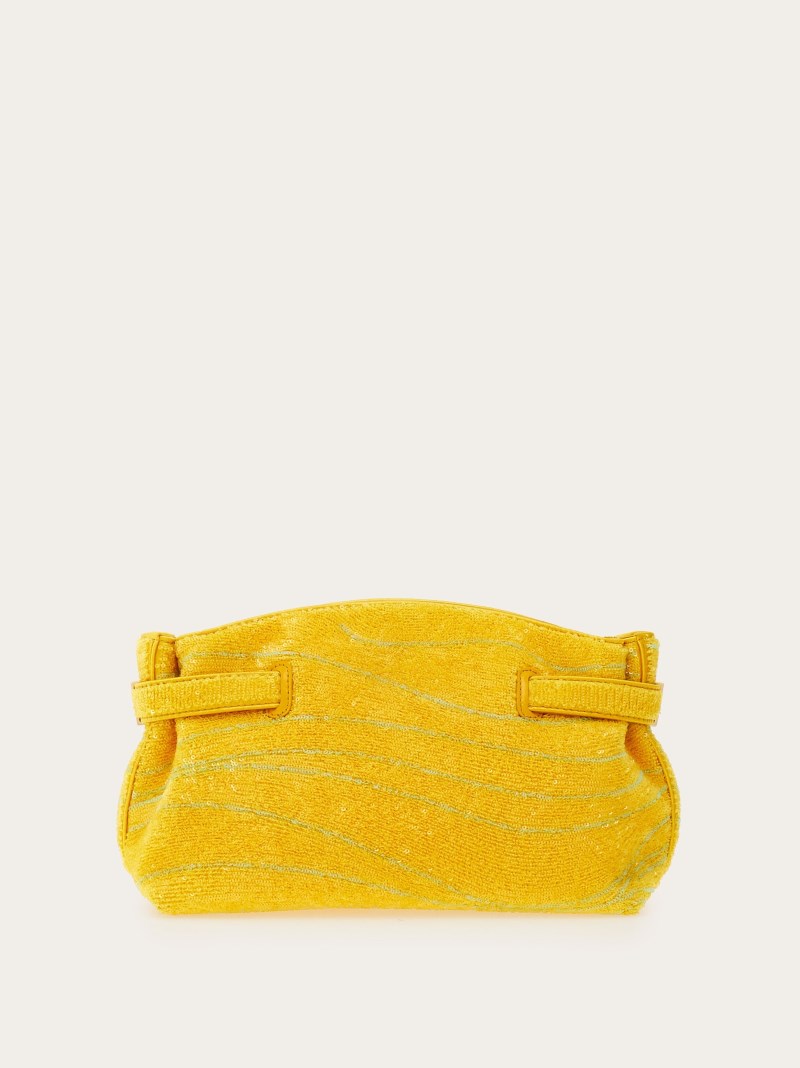 Ferragamo | Women's Hug Soft Crossbody Bag With Sequins - Multicolor
