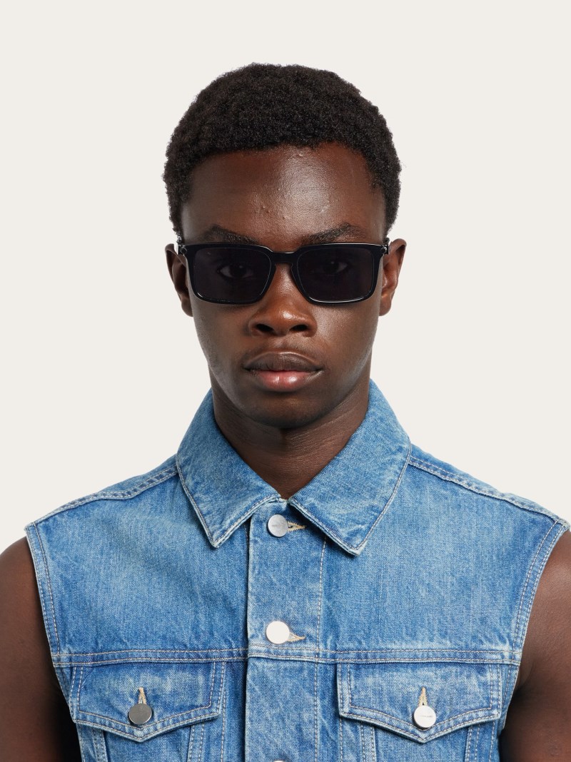 Ferragamo | Men's Sunglasses - Black