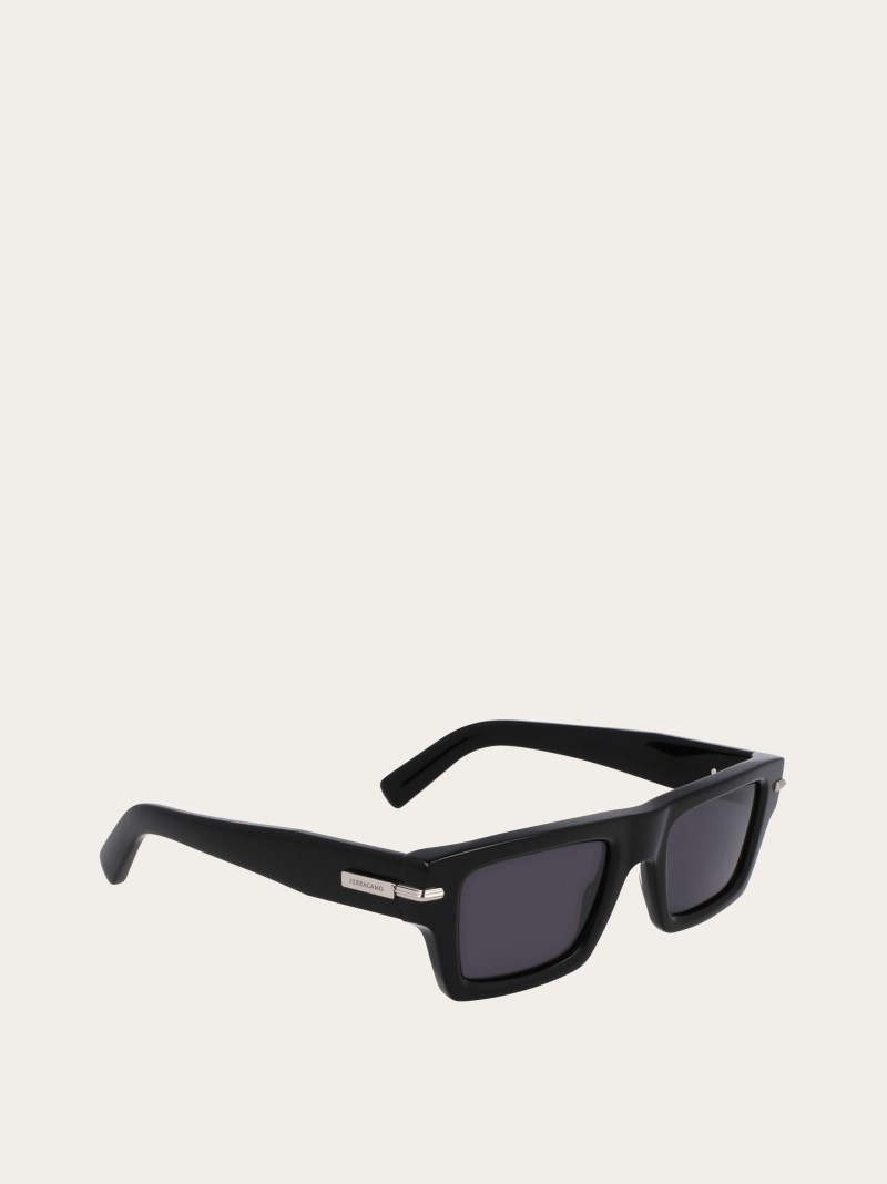 Ferragamo | Men's Sunglasses - Black/Grey