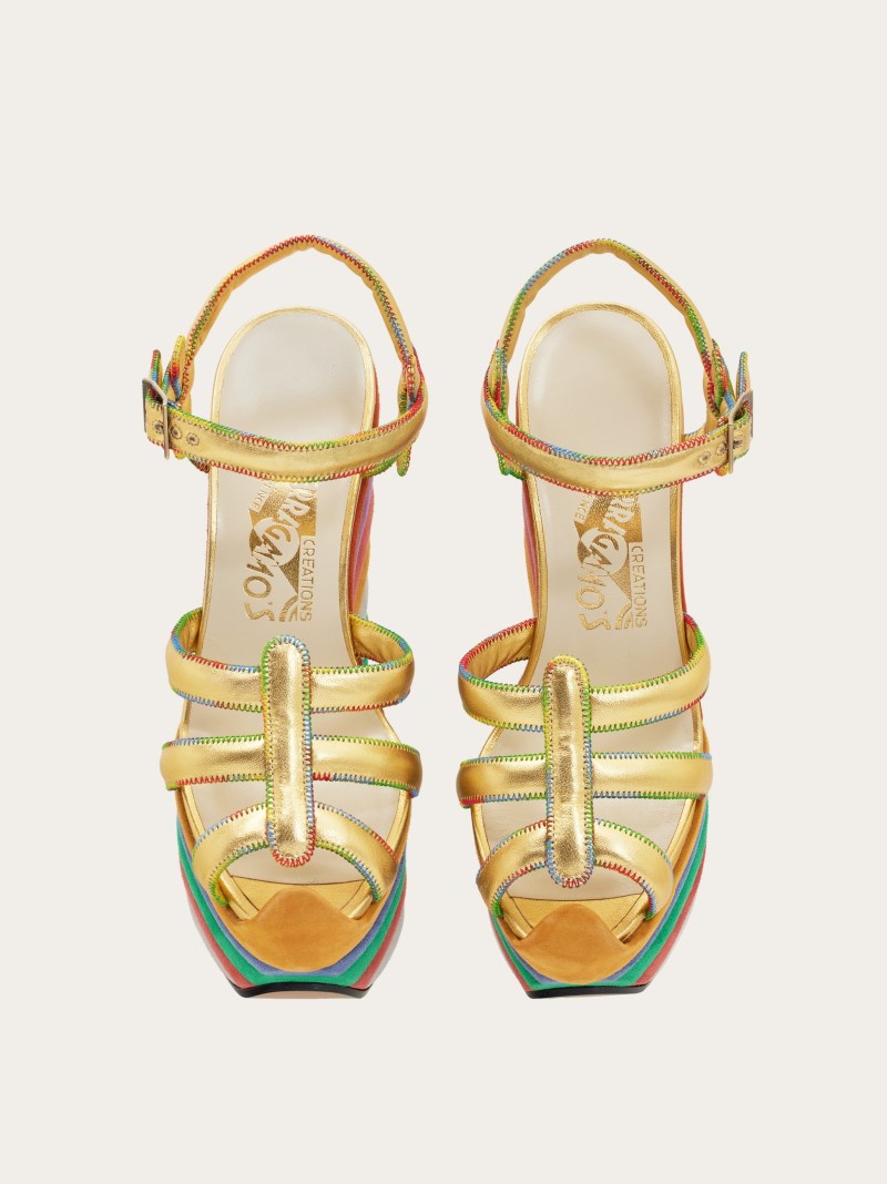 Ferragamo | Women's Rainbow - Multicolor/Gold