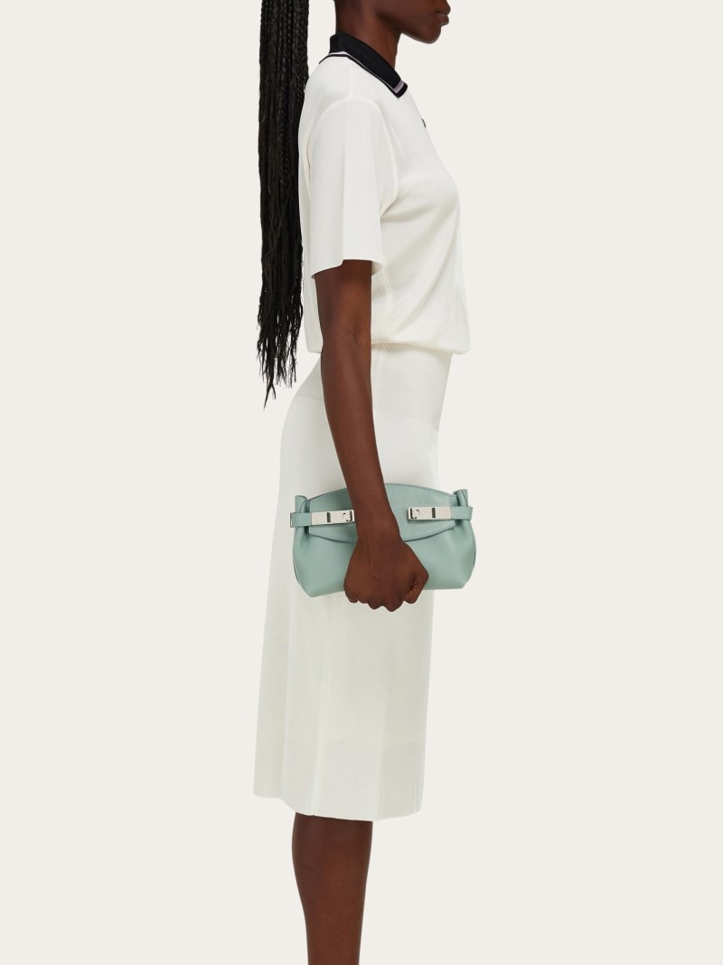 Ferragamo | Women's Hug Soft Crossbody Bag - Lucky Charme