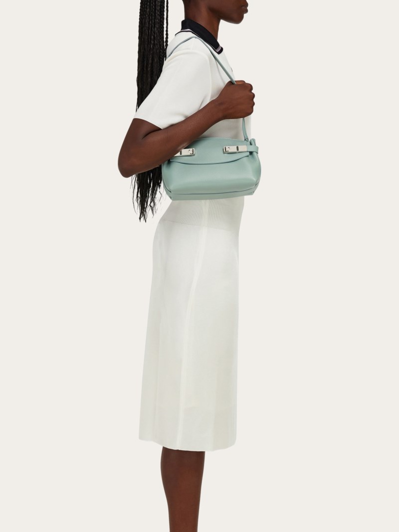 Ferragamo | Women's Hug Soft Crossbody Bag - Lucky Charme