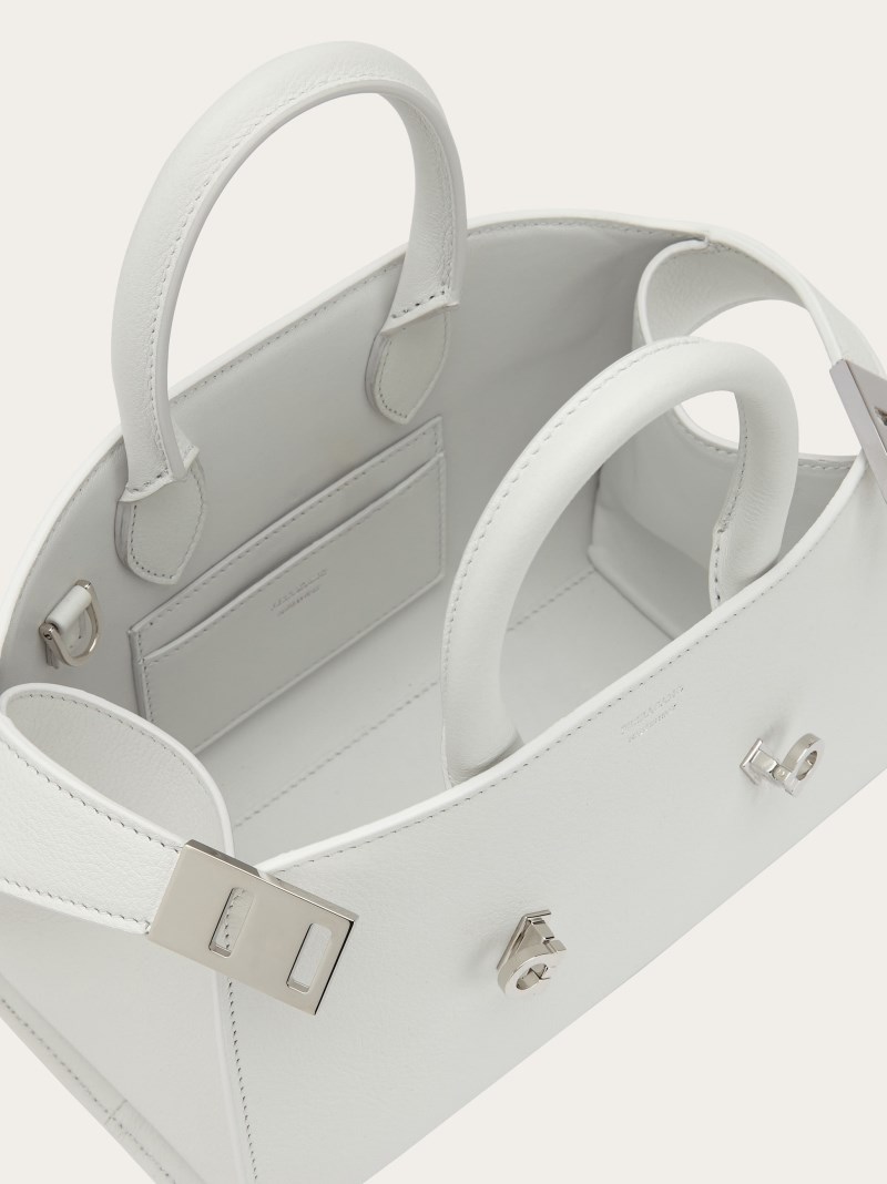 Ferragamo | Women's Hug Handbag - Optic White