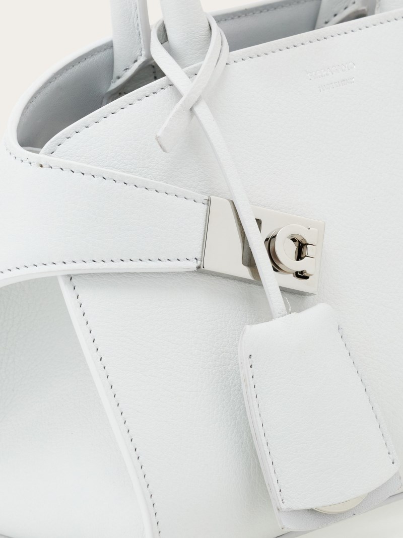 Ferragamo | Women's Hug Handbag - Optic White