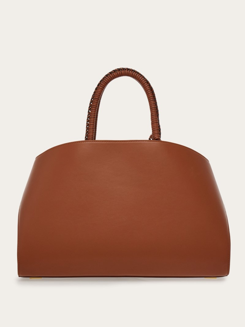 Ferragamo | Women's Hug Handbag - Cognac