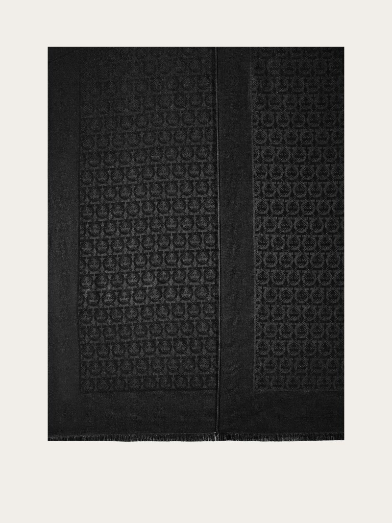 Ferragamo | Women's Gancini Stole - Black