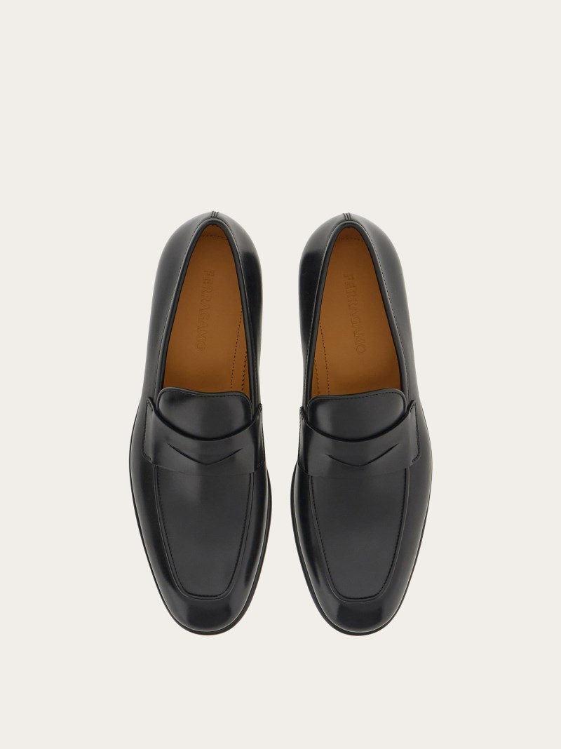 Ferragamo | Men's Penny Loafer - Black
