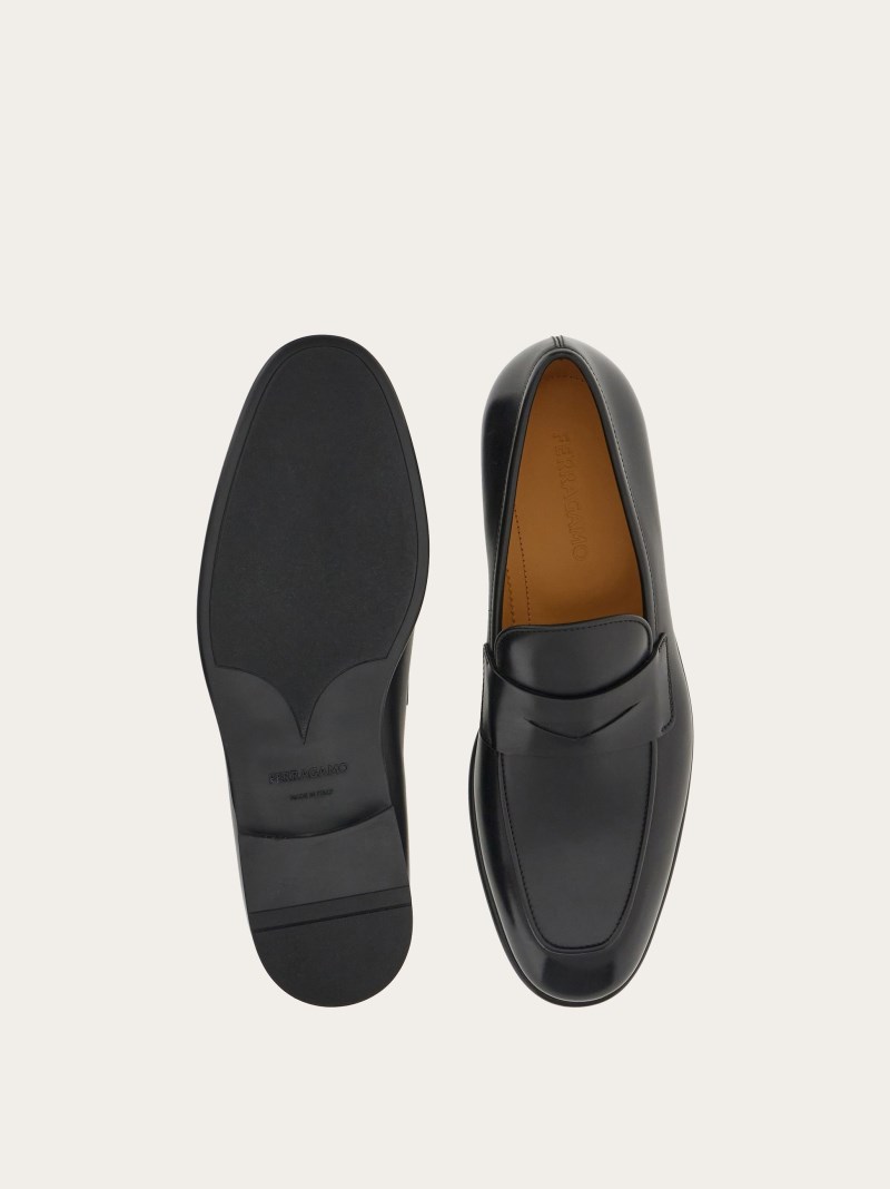 Ferragamo | Men's Penny Loafer - Black