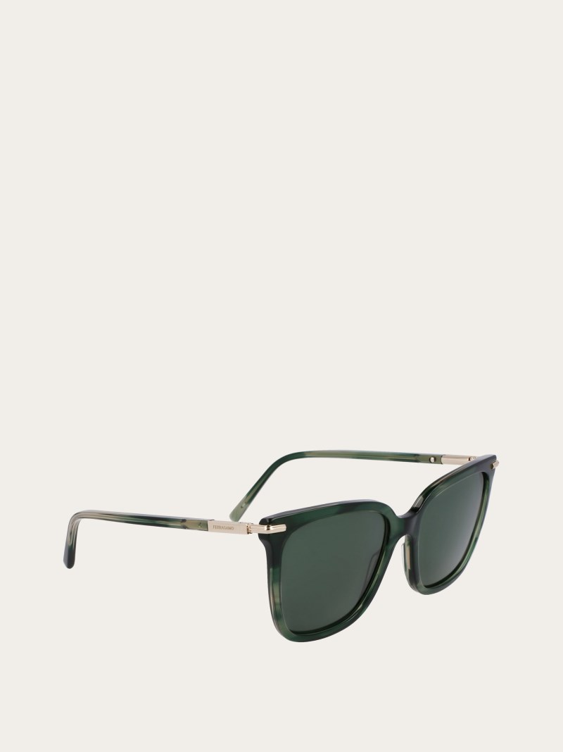 Ferragamo | Women's Sunglasses - Green