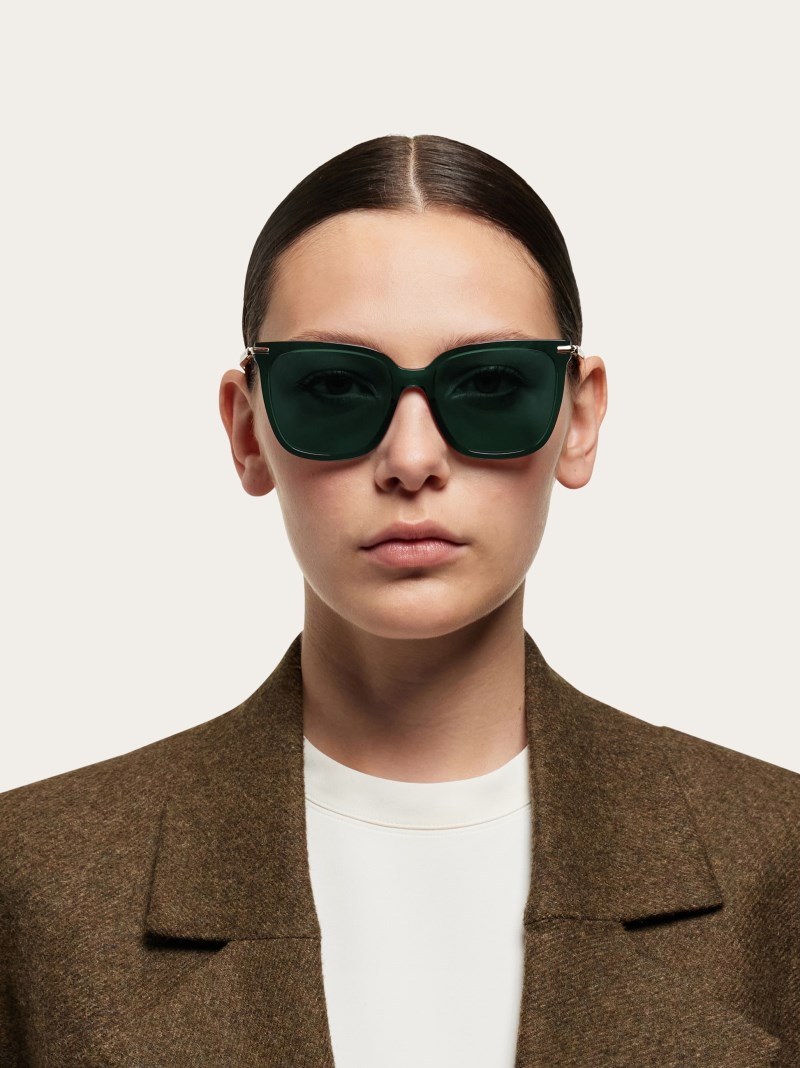 Ferragamo | Women's Sunglasses - Green