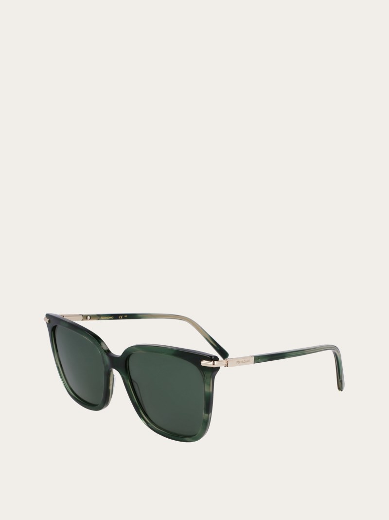 Ferragamo | Women's Sunglasses - Green