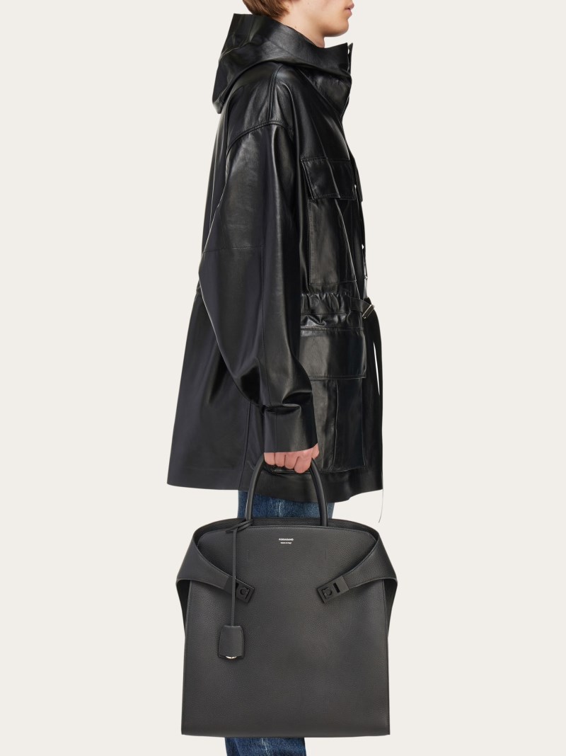 Ferragamo | Women's Hug Tote Bag - Black
