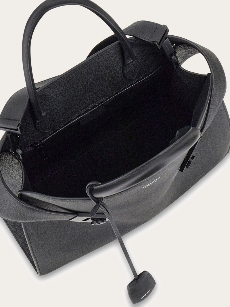 Ferragamo | Women's Hug Tote Bag - Black