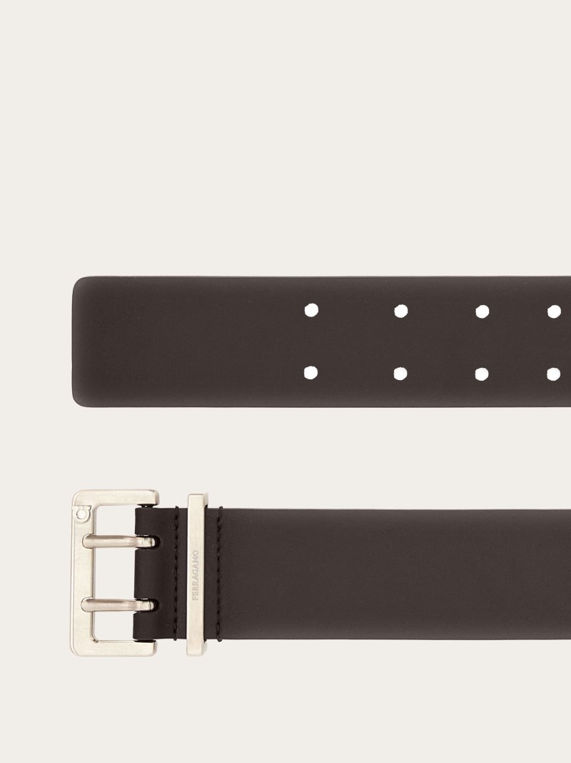 Ferragamo | Men's High Belt - Testa Di Moro