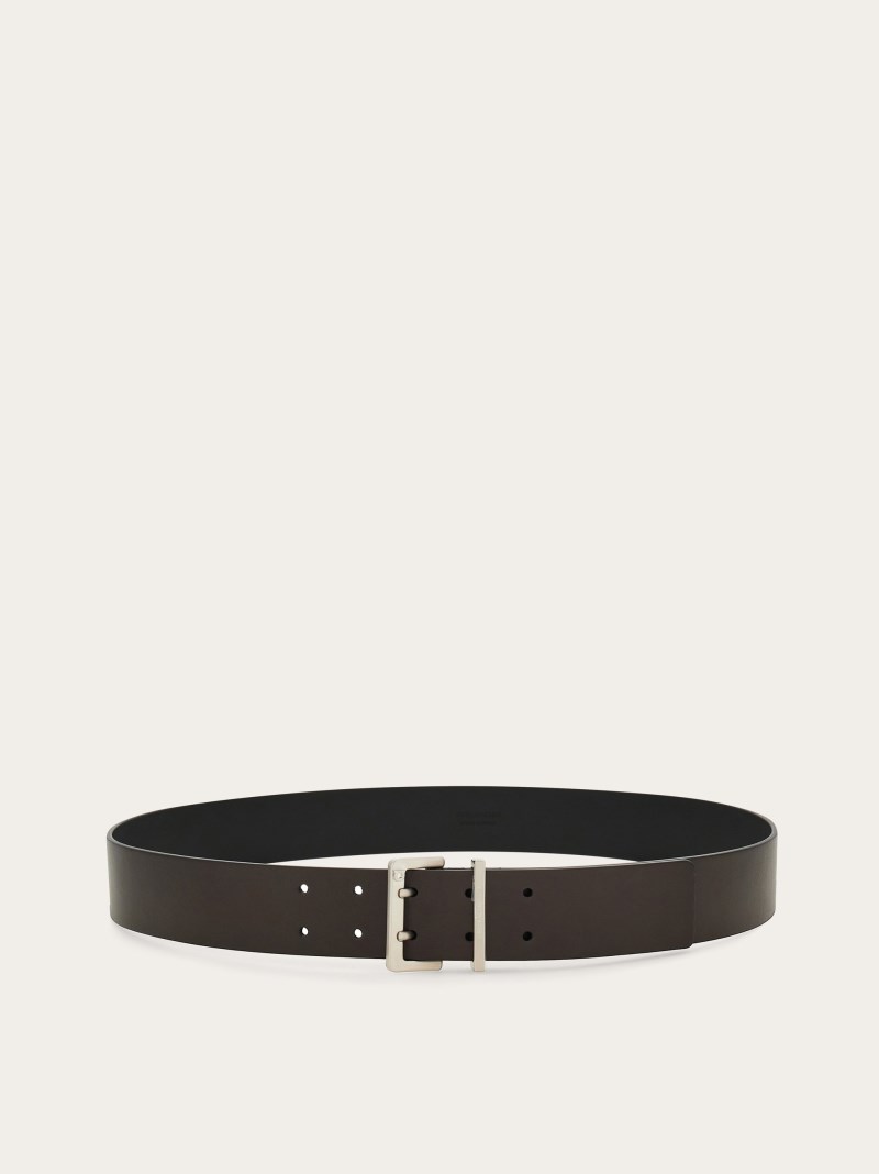 Ferragamo | Men's High Belt - Testa Di Moro
