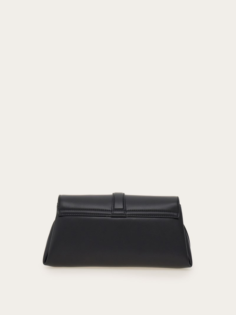 Ferragamo | Women's Front Flap Crossbody Bag - Black