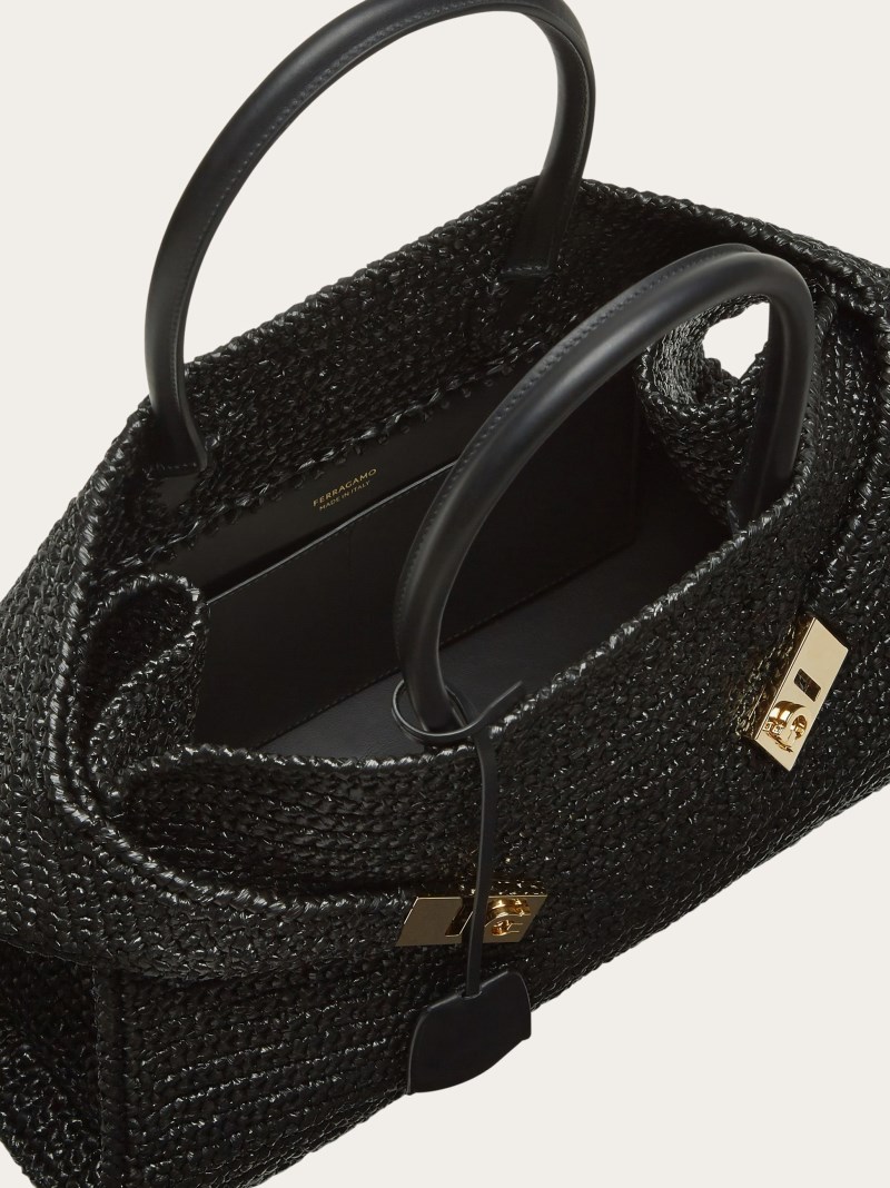 Ferragamo | Women's Hug Handbag - Black