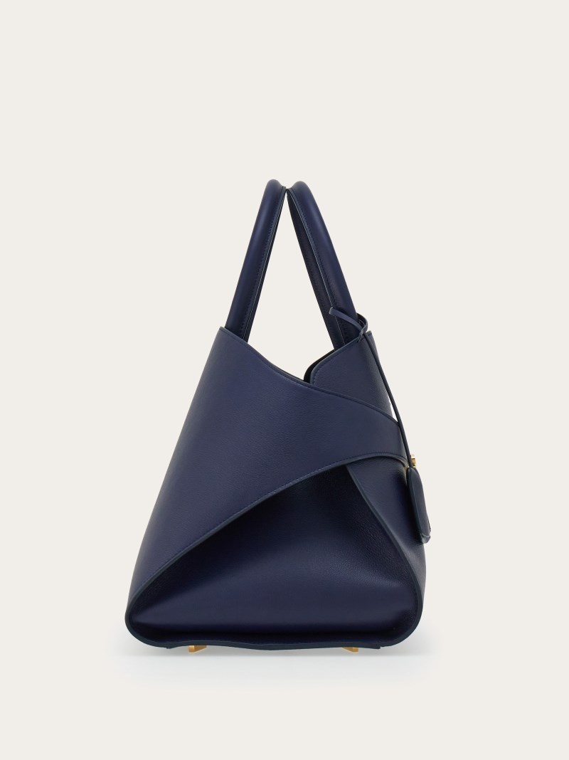 Ferragamo | Women's Hug Handbag - Midnight Blue