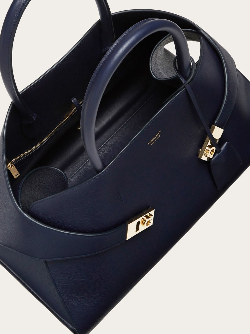 Ferragamo | Women's Hug Handbag - Midnight Blue