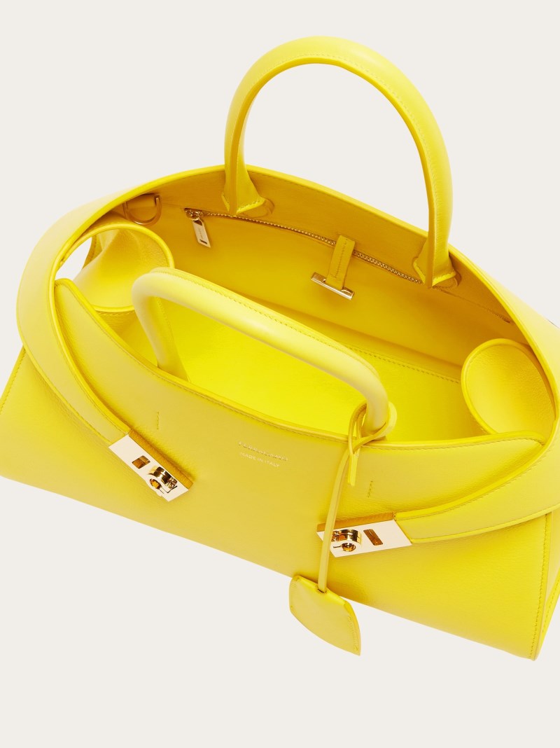 Ferragamo | Women's Hug Handbag - Yellow