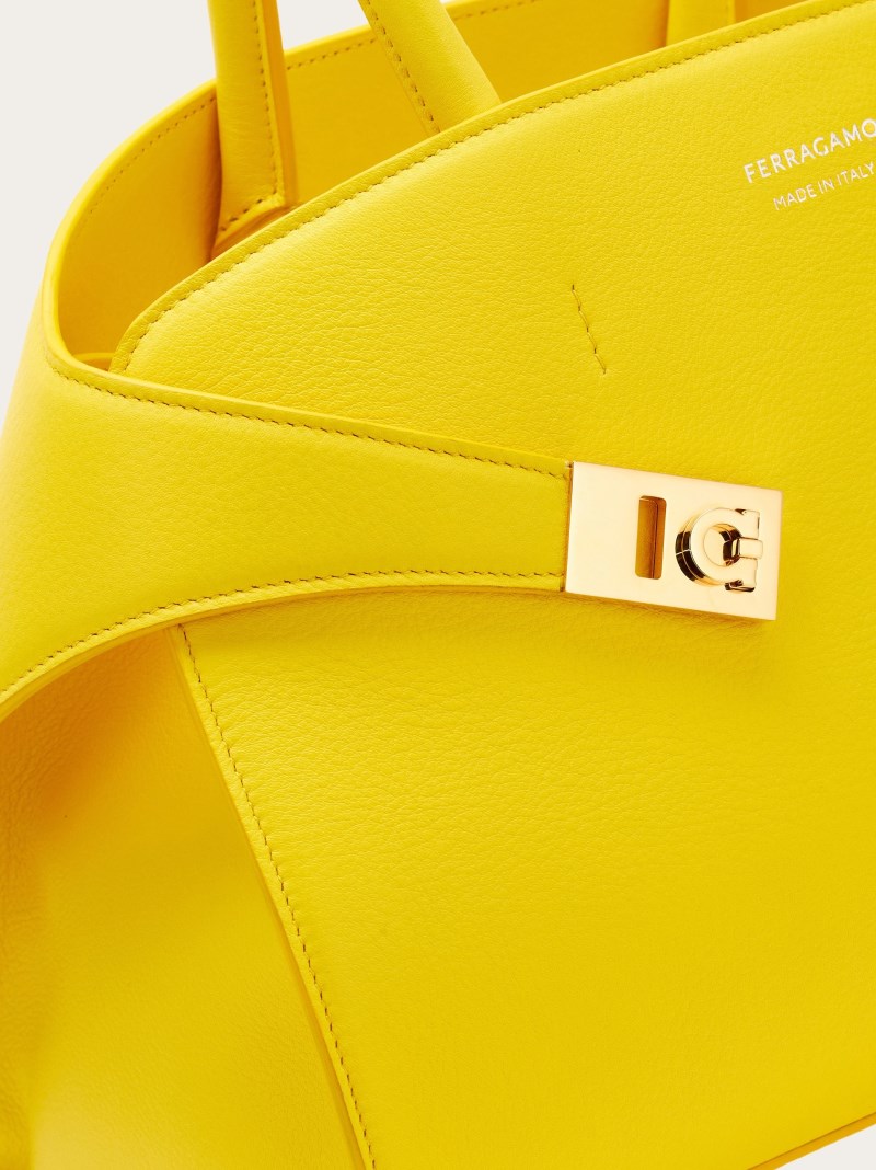 Ferragamo | Women's Hug Handbag - Yellow