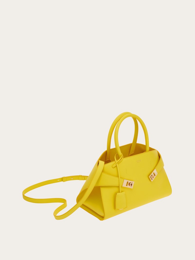 Ferragamo | Women's Hug Handbag - Yellow
