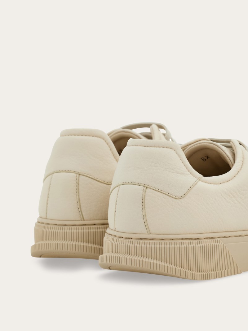 Ferragamo | Men's Low Top Sneaker - Mascarpone