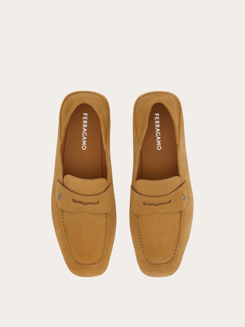 Ferragamo | Men's Hybrid Driver With Gancini Ornament - Dune