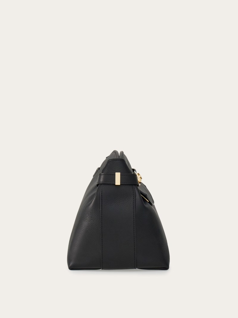 Ferragamo | Women's Hug Soft Crossbody Bag - Black