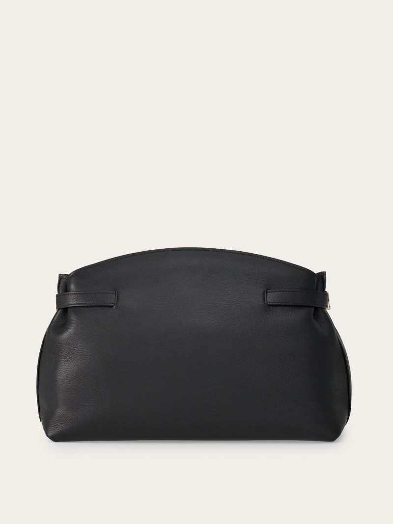 Ferragamo | Women's Hug Soft Crossbody Bag - Black