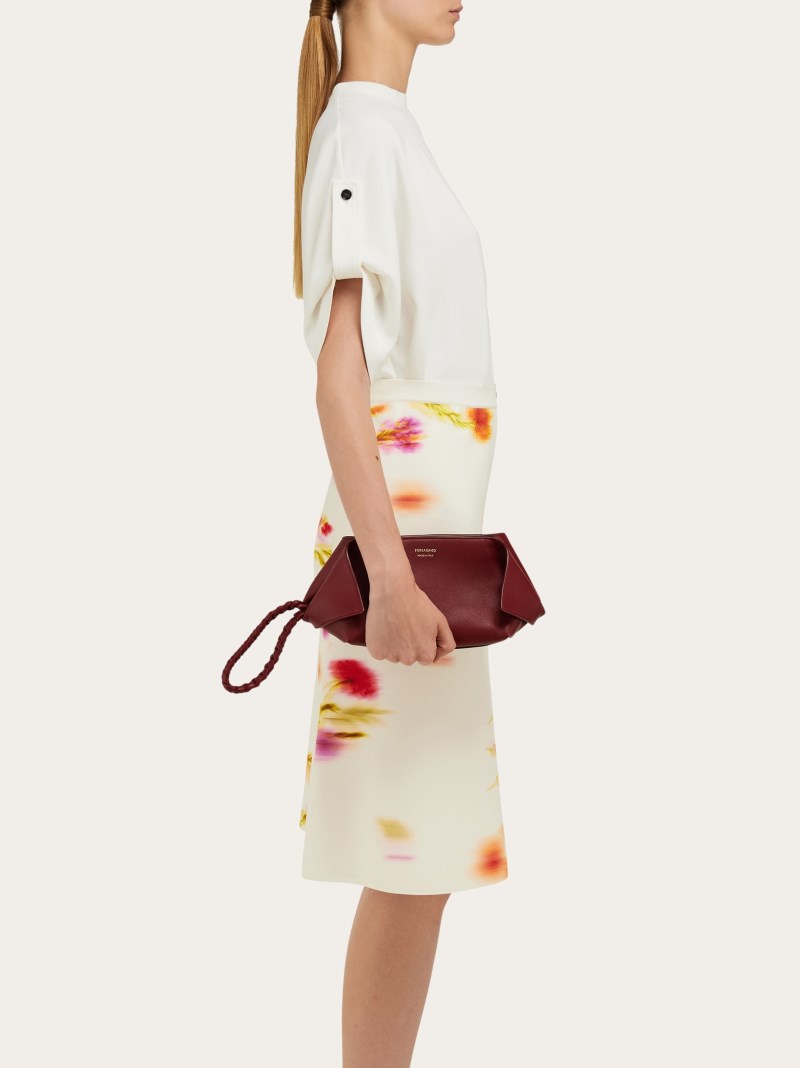 Ferragamo | Women's Pouch - Bourgogne