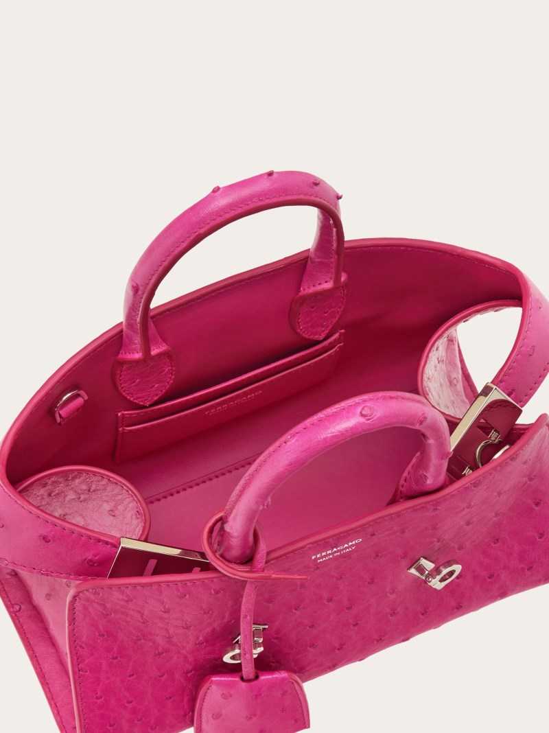 Ferragamo | Women's Hug Handbag - Cherry
