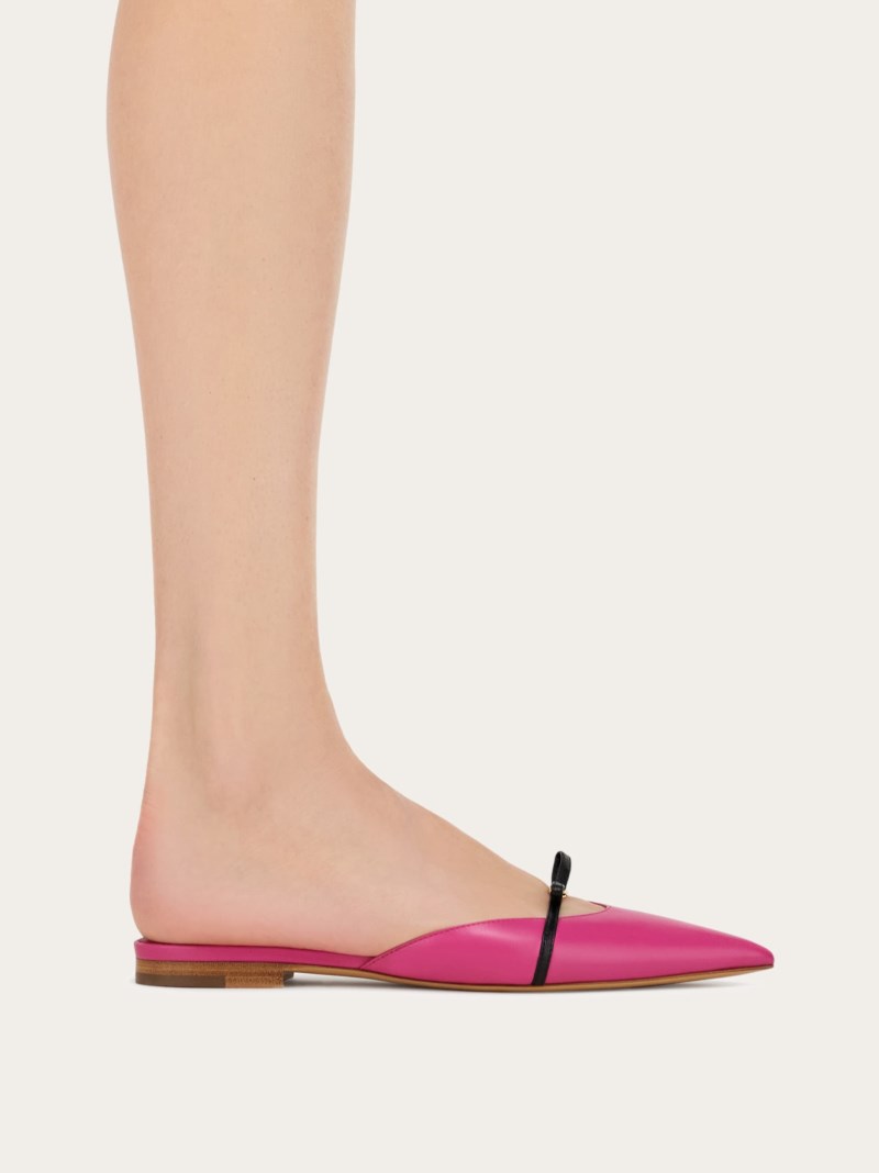 Ferragamo | Women's Mini Bow Mule - Cherry