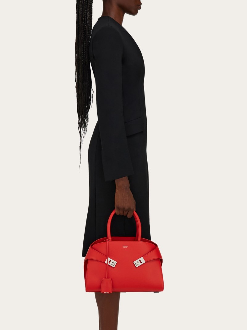 Ferragamo | Women's Hug Handbag - Flame Red