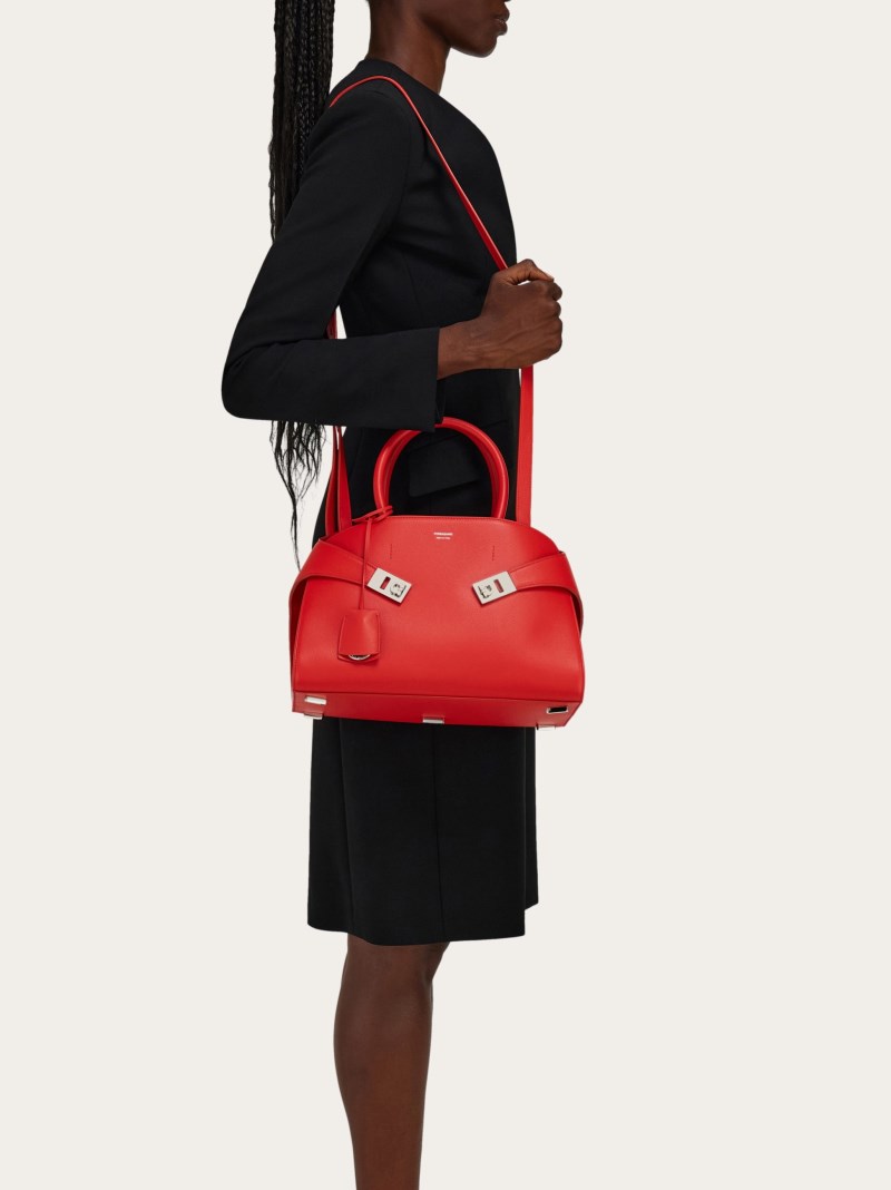 Ferragamo | Women's Hug Handbag - Flame Red