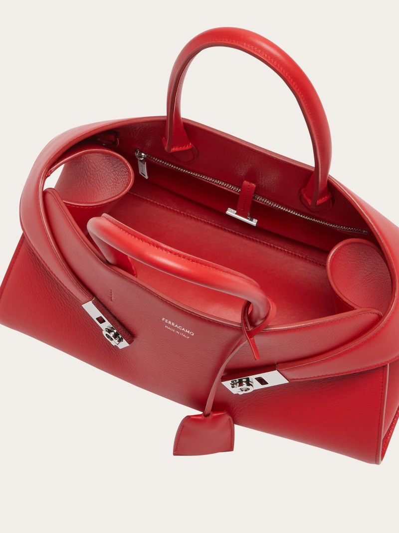 Ferragamo | Women's Hug Handbag - Flame Red