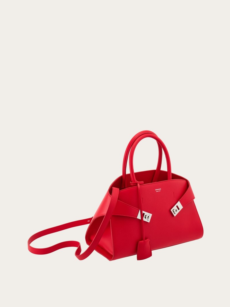 Ferragamo | Women's Hug Handbag - Flame Red