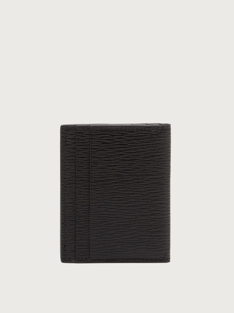 Ferragamo | Men's Gancini Credit Card Holder - Black