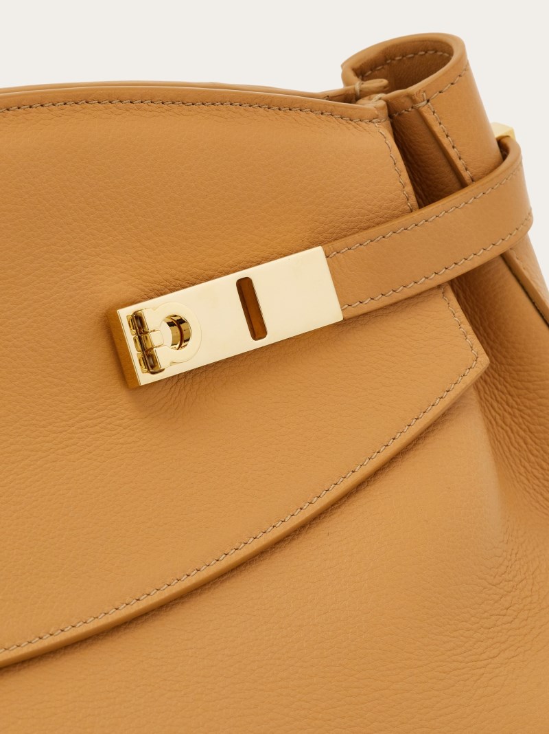 Ferragamo | Women's Hug Soft Crossbody Bag - Light Camel
