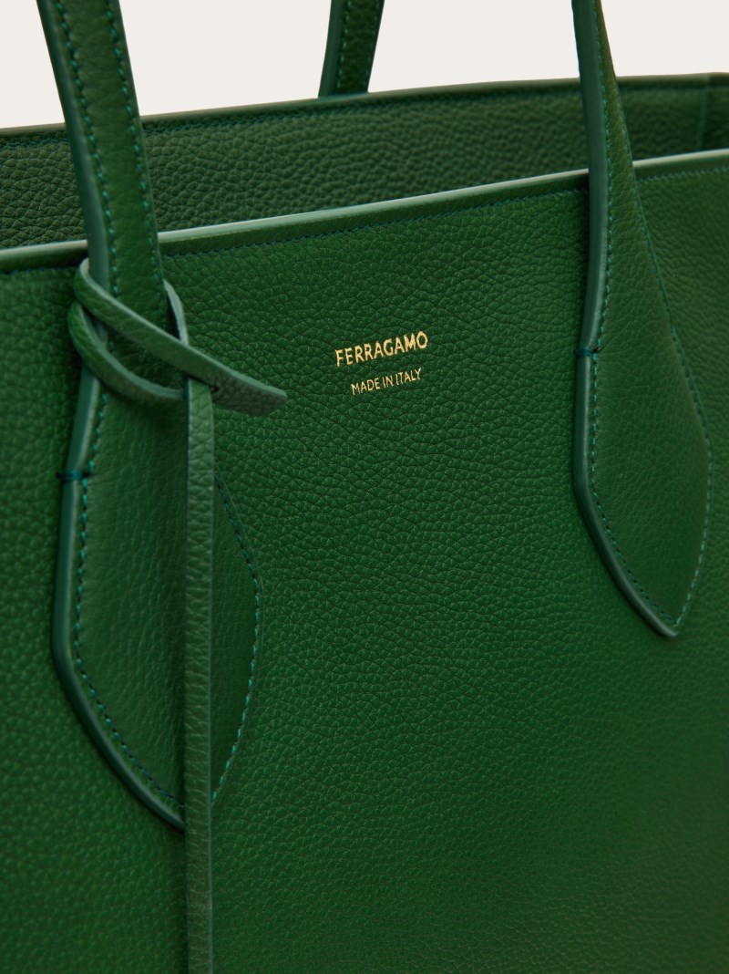 Ferragamo | Women's Tote Bag - Forest Green
