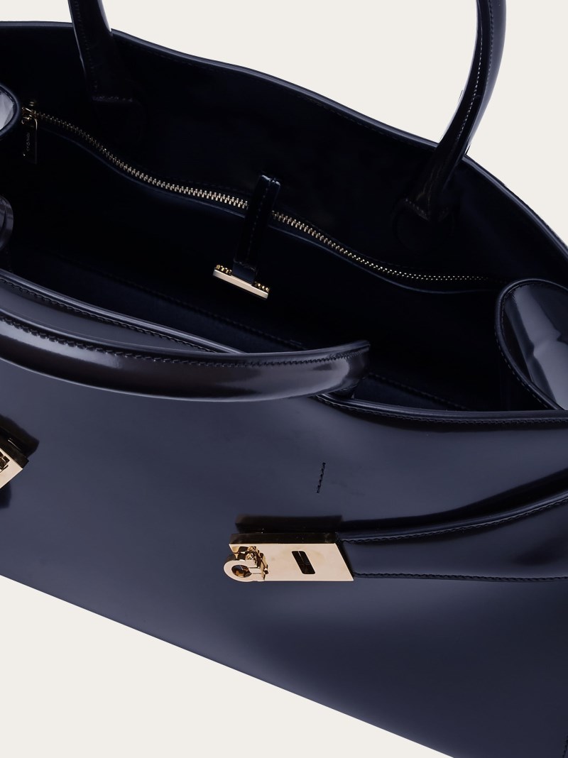 Ferragamo | Women's Hug Handbag - Midnight Blue