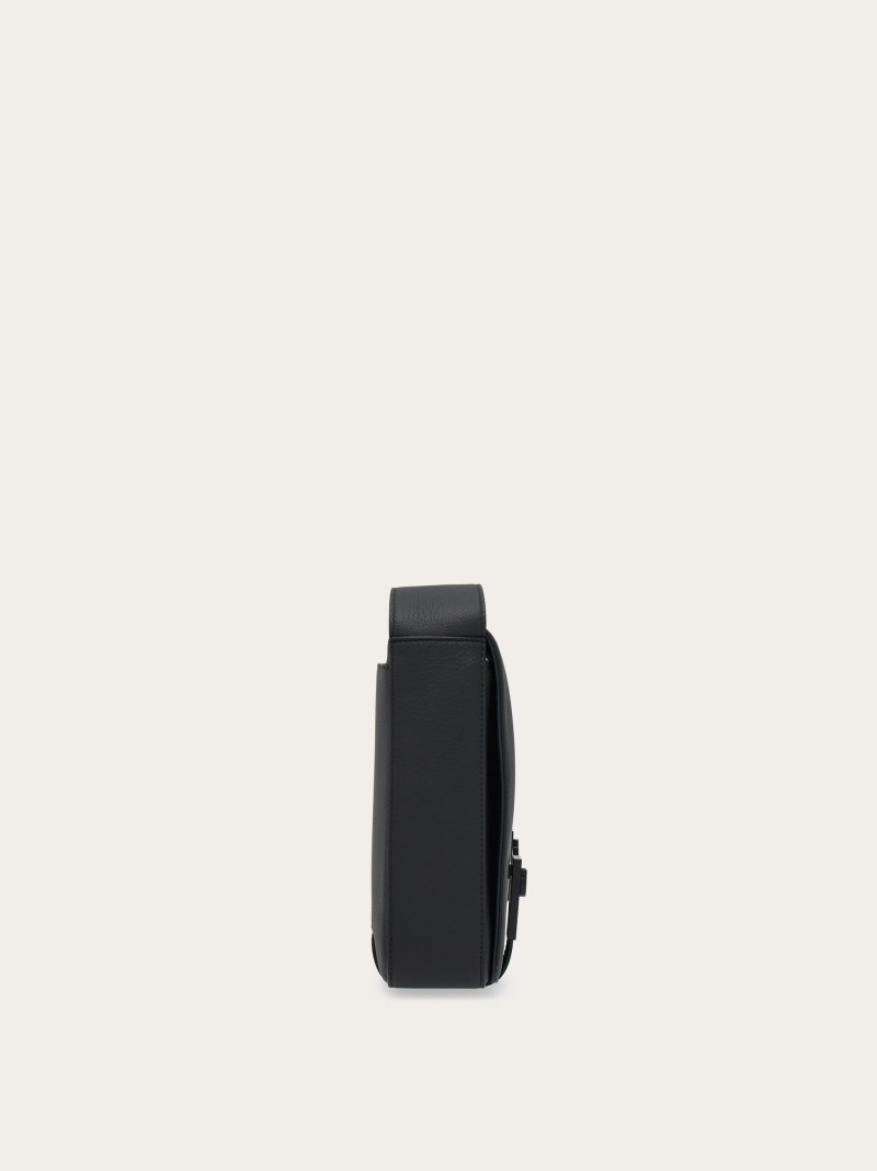 Ferragamo | Men's Messenger Bag - Black