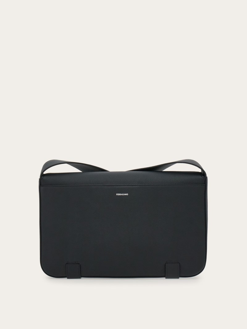 Ferragamo | Men's Messenger Bag - Black