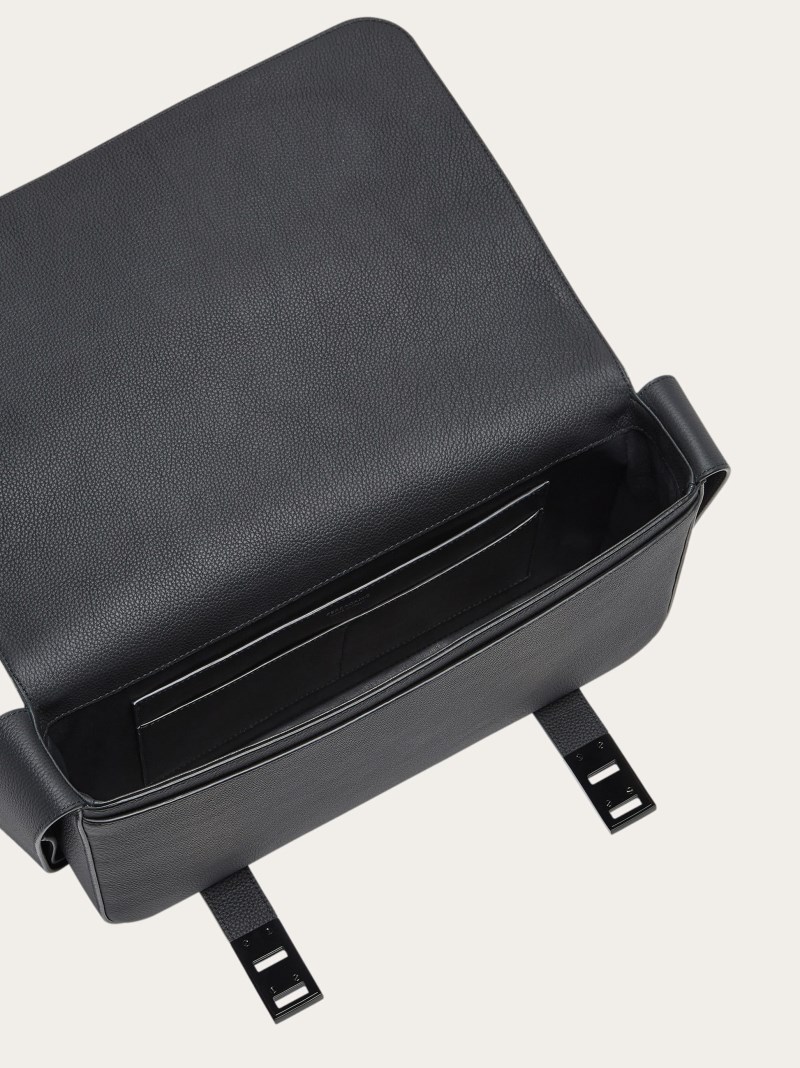 Ferragamo | Men's Messenger Bag - Black