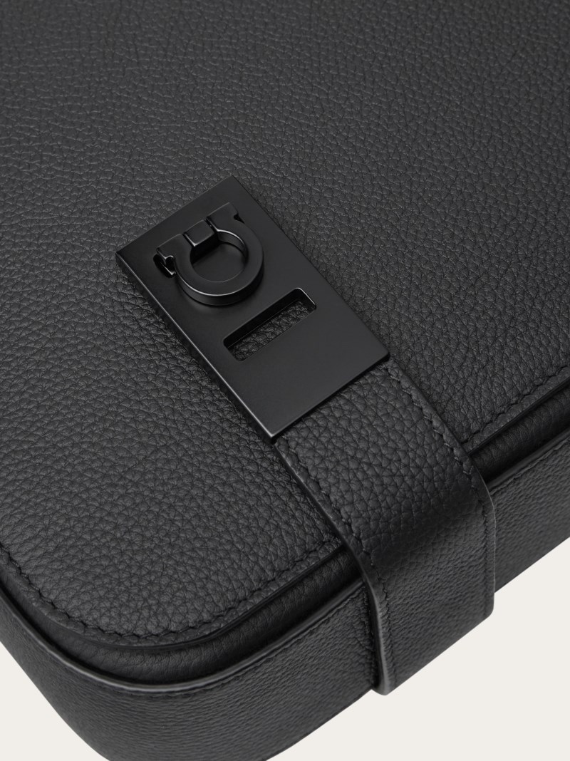 Ferragamo | Men's Messenger Bag - Black