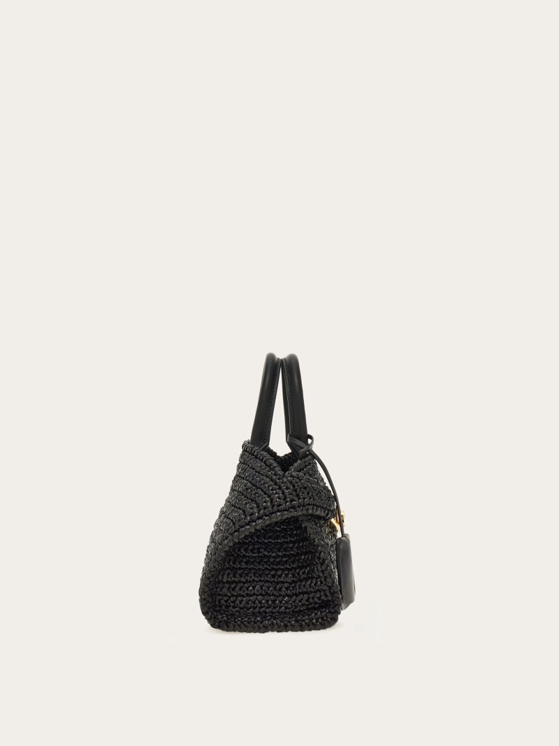 Ferragamo | Women's Hug Handbag - Black