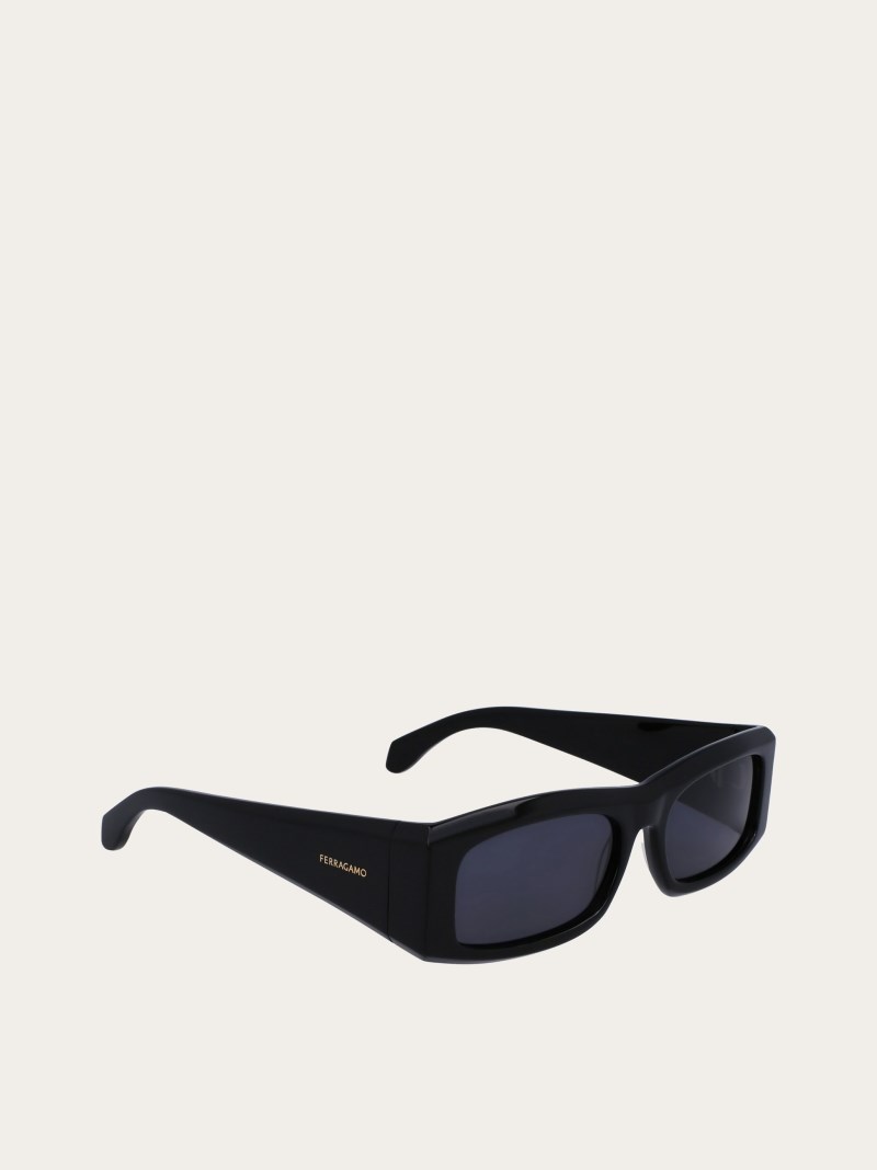 Ferragamo | Men's Sunglasses - Black/Grey