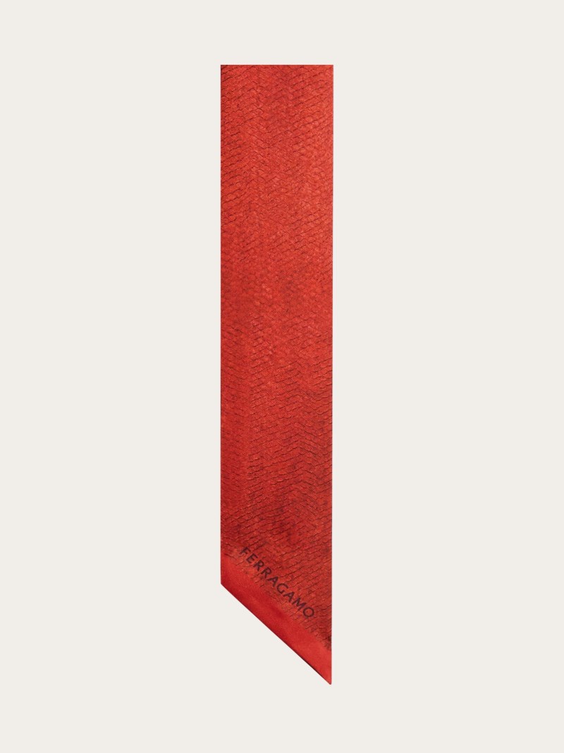 Ferragamo | Women's Nadir Print Mini Bandeau - Red